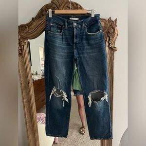 Levi jeans low pro straight